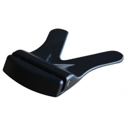 Supports étiquettes à poser - Socle PVC noir