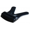 Supports étiquettes à poser - Socle PVC noir