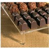 Présentoirs plexi pour produits - Présentoirs plexi à macarons et chocolat
