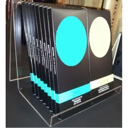 Support plexi pour tablettes de chocolat