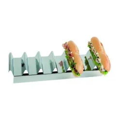 Présentoir inox à sandwichs