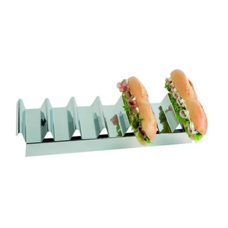 Présentoir inox à sandwichs