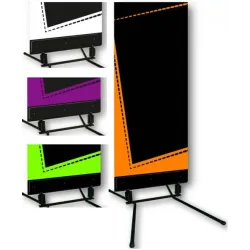 Stop trottoir sur ressorts Fluo (4 couleurs au choix)