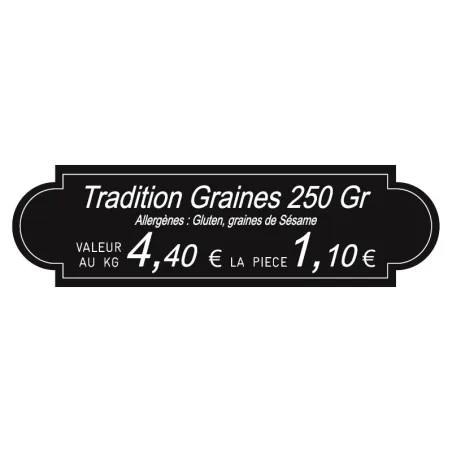 Étiquettes "À l'Ancienne" - Gravétiq 101 010AT