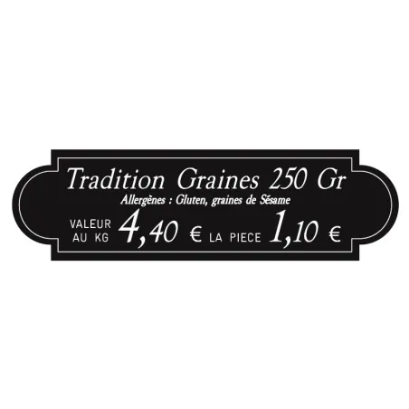 Étiquettes "À l'Ancienne" - Gravétiq 101 010AT