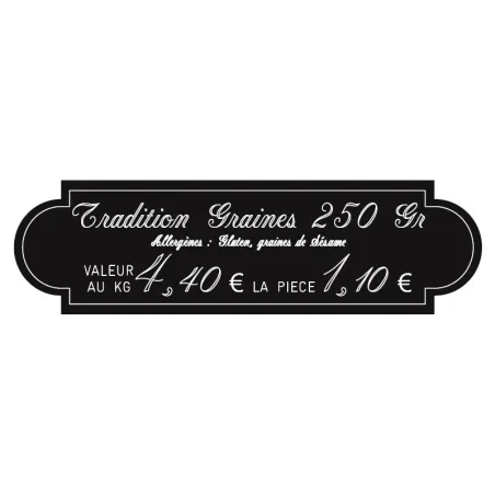 Étiquettes "À l'Ancienne" - Gravétiq 101 010AT