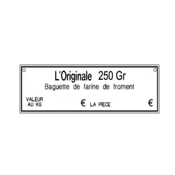 Étiquettes "La Classique" - Gravétiq 101 010CT