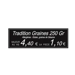 Étiquettes "La Classique" - Gravétiq 101 010CT