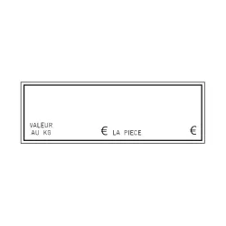 Étiquettes "La Classique" - Neutre - Gravétiq 101 010CV