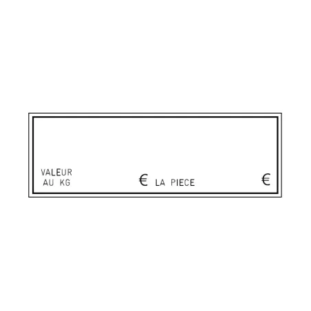 Étiquettes "La Classique" - Neutre - Gravétiq 101 010CV