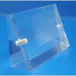 10 Blocs plexi magnétiques inclinés