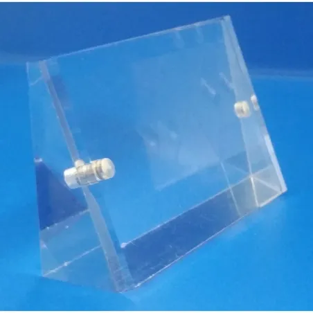 10 Blocs plexi magnétiques inclinés