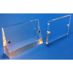 10 Blocs plexi magnétiques inclinés