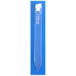 10 Piques à glace pvc cristal - orientable - Ht 185 mm