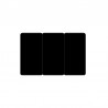 Cartes pvc Noir mat sécables 1/3_1/3_1/3 - C8521 - par 100 ou 300 ex