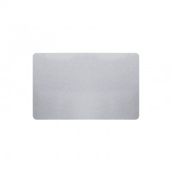 Cartes PVC Argent pailleté - 54 x 86 mm - par 100 ou 300 ex