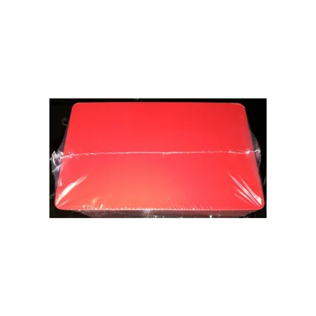 Cartes PVC Rouge brillant - 54 x 86 mm - par 100 ou 300 ex