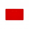 Cartes PVC Rouge brillant - 54 x 86 mm - par 100 ou 300 ex