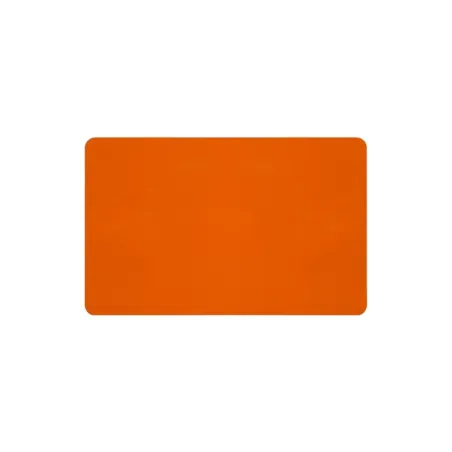Cartes PVC Orange brillant - 54 x 86 mm - par 100 ou 300 ex