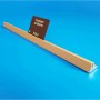 Réglette aluminium à 1 rainure - OR - lg 18 x ht 13 mm - Prix du Mètre: