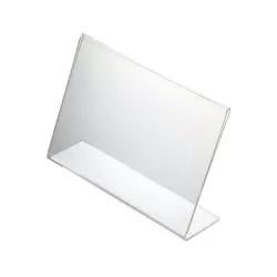 5 Supports plexi - horizontal Incliné à poser - A partir de