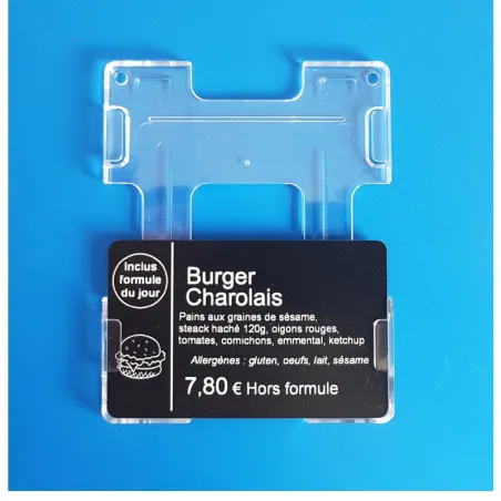 10 Supports double cartes verticales - AC000010