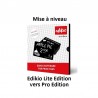 Mise à niveau Edikio Lite vers Pro Edition pour Edikio Access