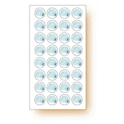 120 pastilles adhésives symbole "Igloo"