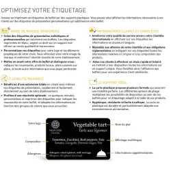 EDIKIO ACCESS GUEST EVOLIS - Imprimante d'étiquettes de buffets