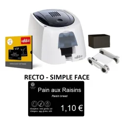 EDIKIO ACCESS GUEST EVOLIS - Imprimante d'étiquettes de buffets