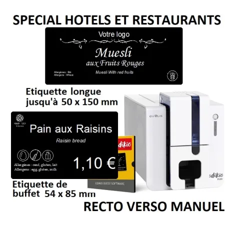 EDIKIO FLEX GUEST EVOLIS - Imprimante SPECIAL formats longs -