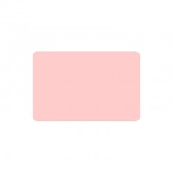 Cartes PVC Rose Pale brillant - 54 x 86 mm - par 100 ou 300 ex