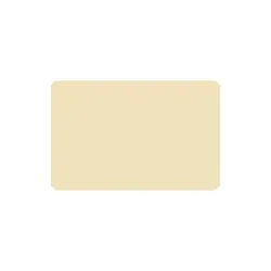 Cartes PVC Ivoire brillant - 54 x 86 mm - par 100 ou 300 ex