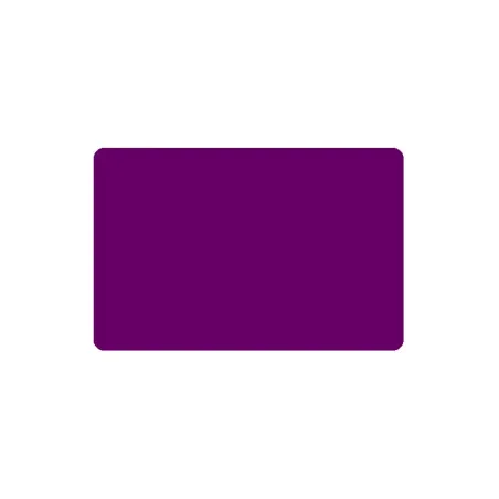 Cartes PVC Violet brillant - 54 x 86 mm - par 100 ou 300 ex