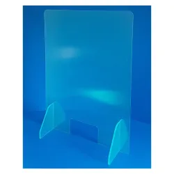 Protection plexiglas covid19, épaisseur 3mm: H900xL670mm