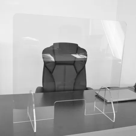 Protection plexiglas covid19, épaisseur 3mm: H670xL760mm