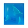Hygiaphone plexiglas covid-19 PM: 670x760mm