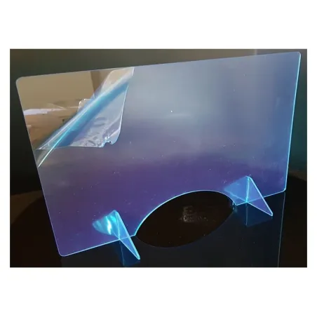 Hygiaphone plexiglas, épaisseur 5mm: H750x950mm