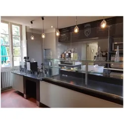 Hygiaphone plexiglas, épaisseur 5mm: H750x950mm