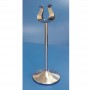 5 Socles à tige inox LYRE - ht 185 mm