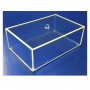 Boite plexi à couvercle posé - LG 300 x lg 200 x ht 90 mm