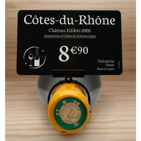 25 Porte-étiquettes bouteille - AC000020
