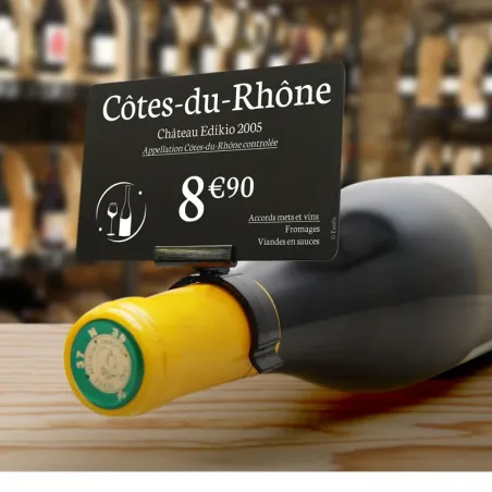 25 Porte-étiquettes bouteille - AC000020