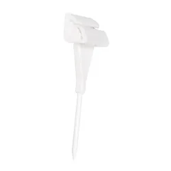 25 Piques prix PVC blanc 2 positions - AC000001
