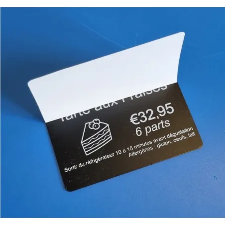 100 Films protecteurs adhésifs overlays pour cartes plastiques