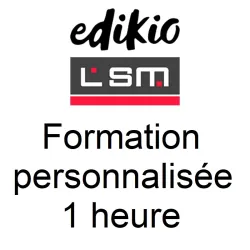 Formation personnalisée Edikio à distance - tarif horaire