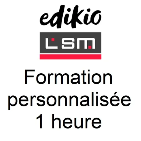 Formation personnalisée Edikio à distance - tarif horaire