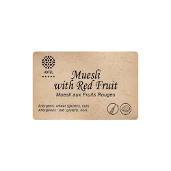 Cartes PLA/BOIS - 54 x 86 mm - C7001- par 200 ou 500 ex -