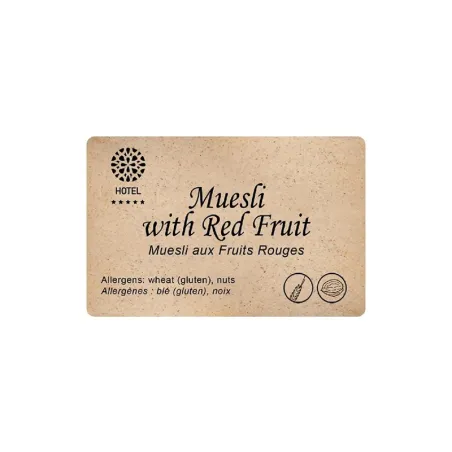Cartes PLA/BOIS - 54 x 86 mm - C7001- par 200 ou 500 ex -
