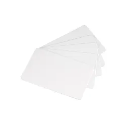 Cartes pvc Blanc MAT 54 x 86 mm - par 200 ou 500 ex